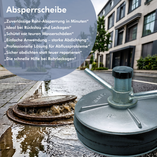 Preview: Absperrscheibe 300 mm