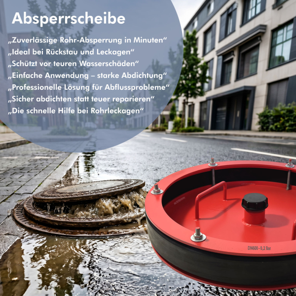 Preview: Absperrscheibe 600 mm