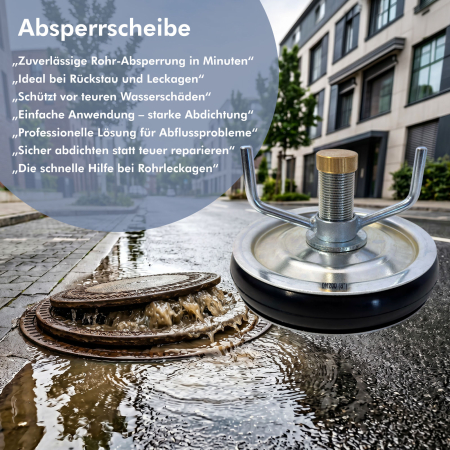 Absperrscheibe 250 mm