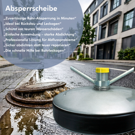 Absperrscheibe 500 mm